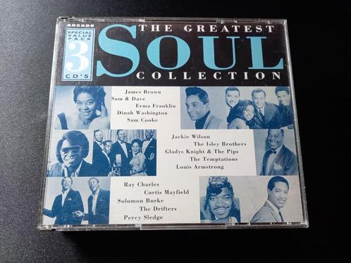 The Greatest Soul Collection - Coffret de 3 CD = Menthe, CD & DVD, CD | R&B & Soul, Comme neuf, Soul, Nu Soul ou Neo Soul, 1960 à 1980