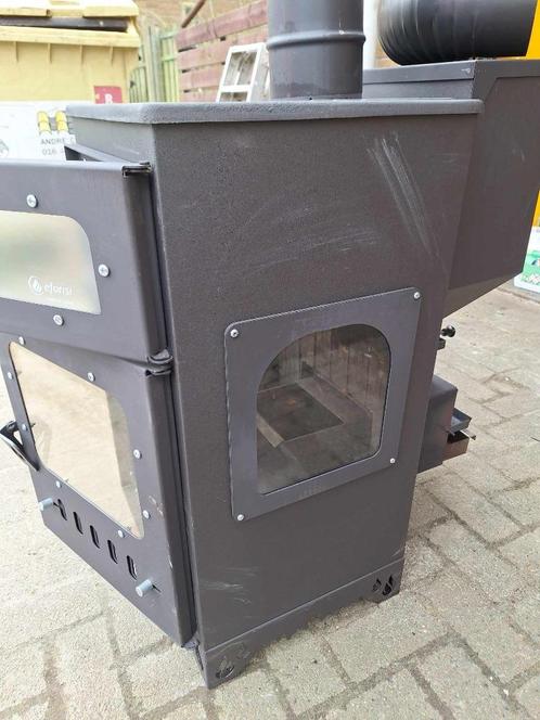 PELLETKACHEL OVERDEKT TERRAS/BINNEN/BUITEN BBQ/PIZZA/OVEN/ V, Huis en Inrichting, Kachels, Nieuw, Vrijstaand, Pelletkachel, Hout