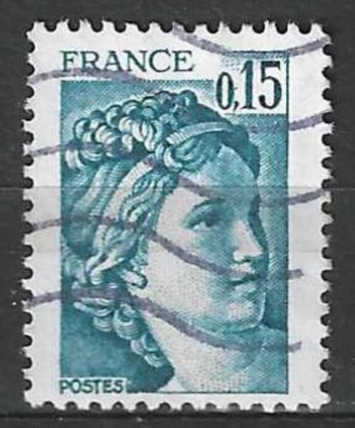 Frankrijk 1977/1978 - Yvert 1966 - Type Sabine - 15 c. (ST), Postzegels en Munten, Postzegels | Europa | Frankrijk, Gestempeld