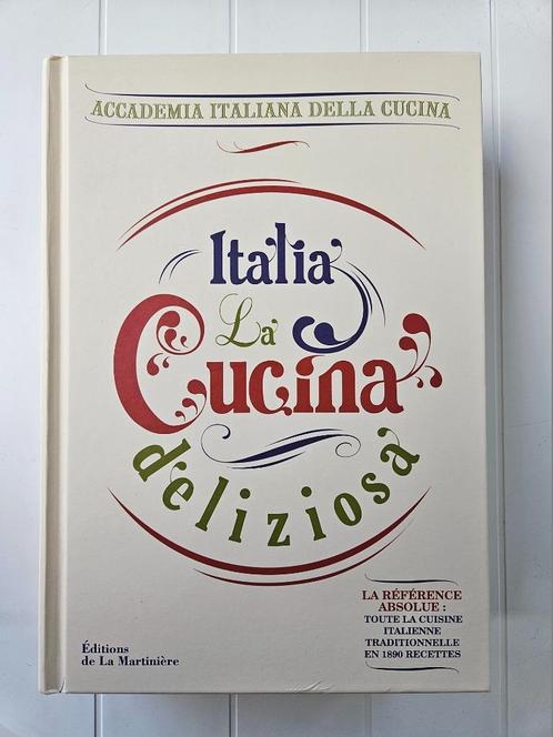 Italia, la cucina deliziosa - 1890 recepten, Boeken, Kookboeken, Zo goed als nieuw, Italië, Ophalen of Verzenden