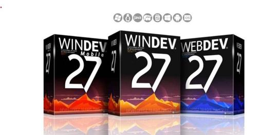 Windev 27 + Windev Mobile 27 + Webdev 27, Informatique & Logiciels, Systèmes d'exploitation, Neuf, Windows, Enlèvement ou Envoi
