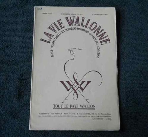 La vie wallonne (Tome XLIII)  -  Féronstrée  Hitler  1914, Livres, Livres régionalistes & Romans régionalistes, Enlèvement ou Envoi