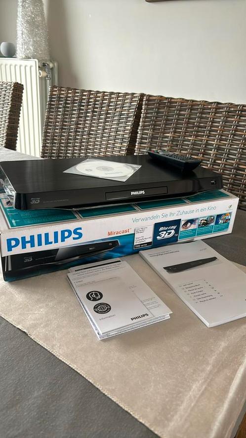 Philips 7000 series dvd/ blu-ray 3D, TV, Hi-fi & Vidéo, Lecteurs DVD, Comme neuf, Lecteur DVD, Philips, Enlèvement ou Envoi