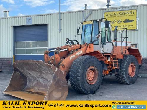 Fiat Hitachi FR160 Wheel Loader 23.5R25 New Tyre's 7.000h on, Articles professionnels, Machines & Construction | Grues & Excavatrices