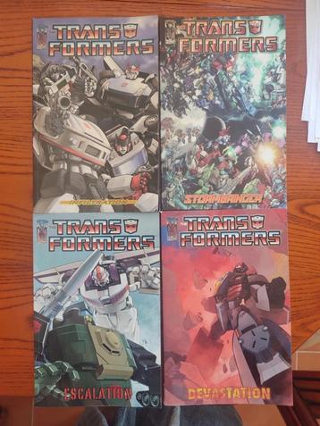 Transformers 4x TPB comics Engelstalig
