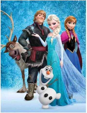 Disney Frozen Fleece Deken / Bedsprei - 130x170
