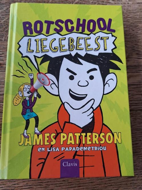 James Patterson - Liegebeest, Boeken, Kinderboeken | Jeugd | onder 10 jaar, Zo goed als nieuw, Ophalen of Verzenden