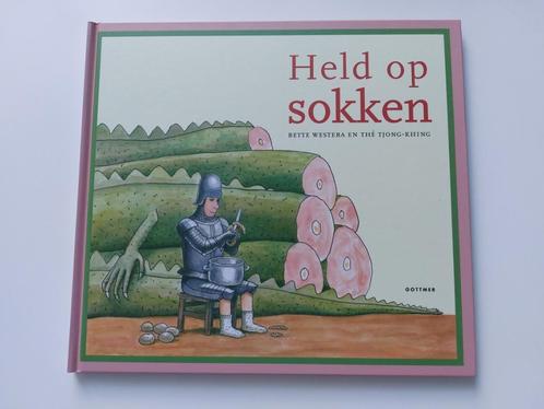 Gottmer - Held op sokken - 7 euro, Livres, Livres pour enfants | 4 ans et plus, Comme neuf, Fiction général, 5 ou 6 ans, Garçon ou Fille