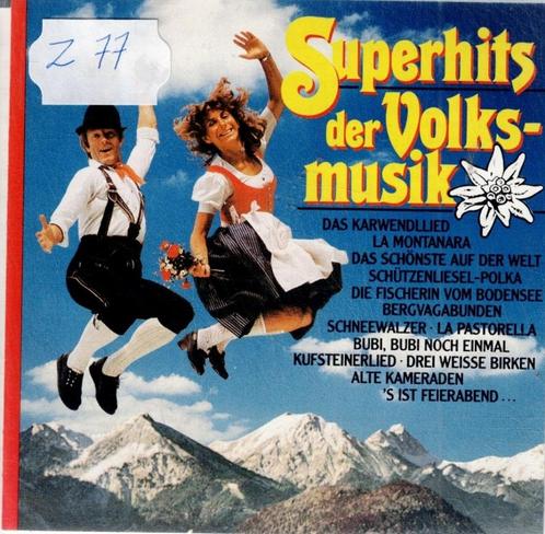 cd   /   Superhits Der Volksmusik  (  cd 1 ), Cd's en Dvd's, Cd's | Overige Cd's, Ophalen of Verzenden