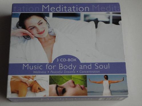 Meditation – Music For Body and Soul in box  (3xCD ), CD & DVD, CD | Méditation & Spiritualité, Enlèvement ou Envoi