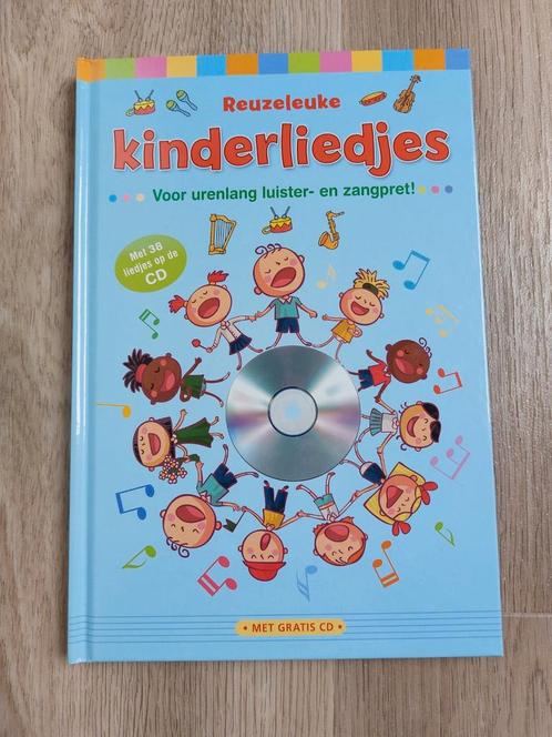 Kinderliedjes + CD + partituren, Livres, Livres pour enfants | 4 ans et plus, Comme neuf, 4 ans, Garçon ou Fille, Enlèvement ou Envoi