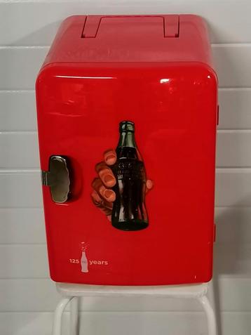 Mini coca cola frigo /defect/ als decoratie