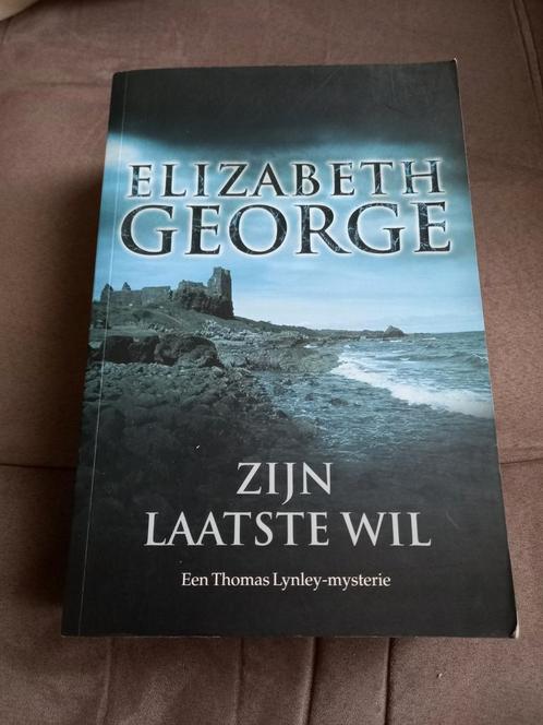 Elizabeth George - Zijn laatste wil, Livres, Thrillers, Comme neuf, Amérique, Enlèvement ou Envoi