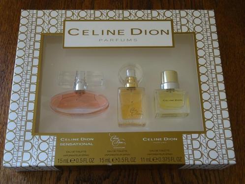 Celine Dion Parfums set van 3 x 15 ml, Bijoux, Sacs & Beauté, Beauté | Parfums, Neuf, Enlèvement ou Envoi