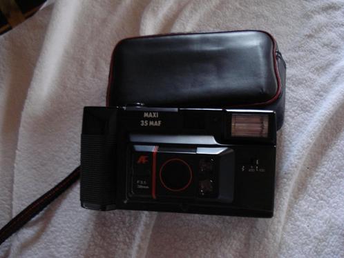 Vintage fototoestel Maxi 35 MAF met ingebouwde flits, Audio, Tv en Foto, Fotocamera's Analoog, Gebruikt, Compact, Overige Merken