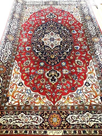 Gesigneerde Perzisch handgeknoopt tapijt (Tabriz) 300x200 cm