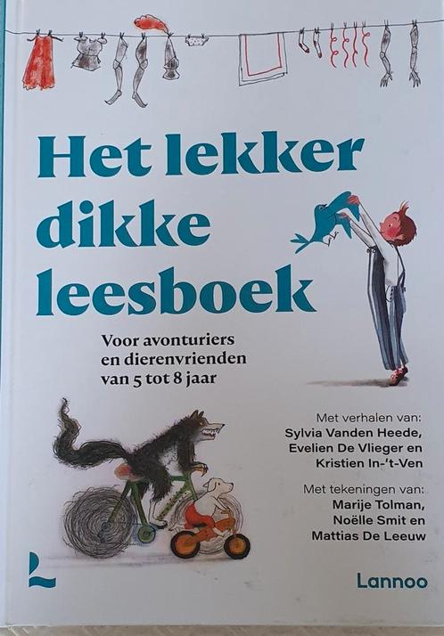 Kristien In-'t-Ven - Het lekker dikke leesboek, Livres, Livres pour enfants | Jeunesse | Moins de 10 ans, Comme neuf, Enlèvement