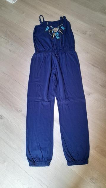 Jumpsuite bleu royal (M170) NOUVEAU