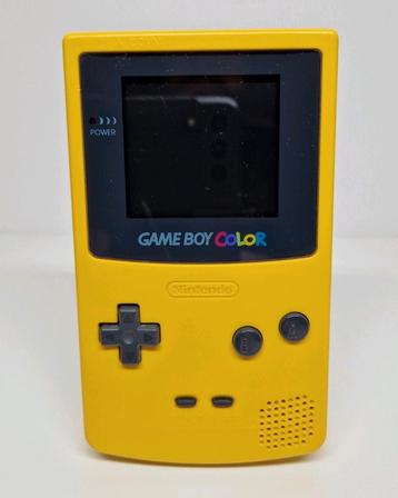 Game Boy Color CGB-001 Yellow / geel in zeer goede staat.