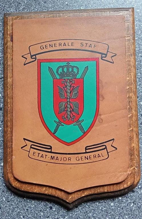 Crest de L'état-Major General., Collections, Objets militaires | Général, Armée de terre, Enlèvement ou Envoi