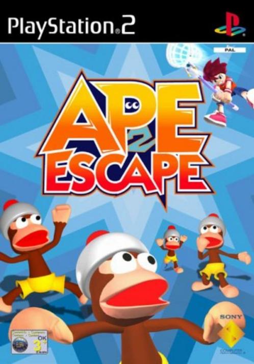 Ape Escape 2, Consoles de jeu & Jeux vidéo, Jeux | Sony PlayStation 2, Comme neuf, Autres genres, 1 joueur, À partir de 12 ans