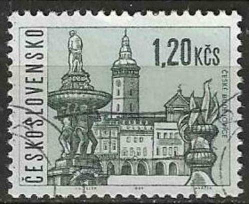 Tsjechoslowakije 1965 - Yvert 1443 - Stadszichten  (ST), Postzegels en Munten, Postzegels | Europa | Overig, Gestempeld, Overige landen