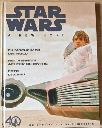 Luxe boek Star Wars jubileumeditie a new hope