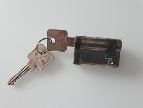 Cilinderslot 5 cm met 2 sleutels / Zeer goede staat, Bricolage & Construction, Serrurerie de bâtiment & Dispositif de fermeture