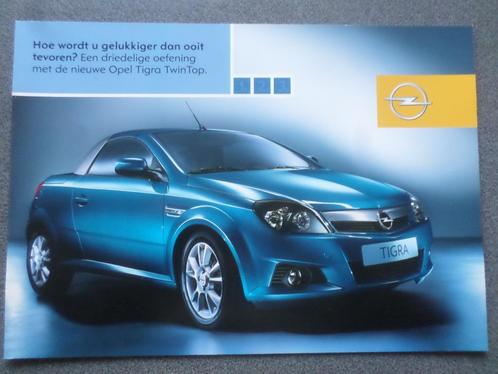 Opel Tigra Twin Top TT Brochure, Livres, Autos | Brochures & Magazines, Opel, Enlèvement ou Envoi
