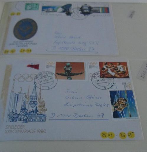 Duitse poststukken en FDC, Postzegels en Munten, Postzegels | Europa | Duitsland, Gestempeld, Ophalen of Verzenden