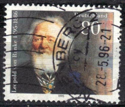 Duitsland 1995 - Yvert 1658 - Leopold von Ranke (ST), Timbres & Monnaies, Timbres | Europe | Allemagne, Affranchi, Envoi