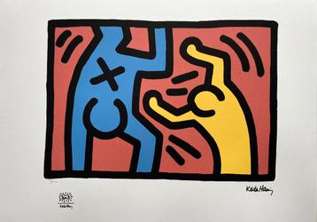Prachtige Lithografie + certificaat • Keith Haring # /150 