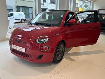 Fiat 500 electric RED 