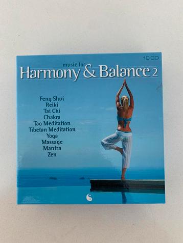 BOX 10 CD’s: HARMONY & BALANCE ~ALS NIEUW! In perfecte staat