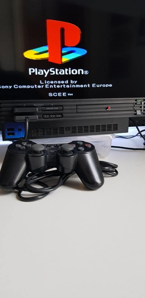 Ps2 sony playstation, Consoles de jeu & Jeux vidéo, Consoles de jeu | Sony PlayStation 2, Comme neuf, Phat, Noir, Avec 1 manette