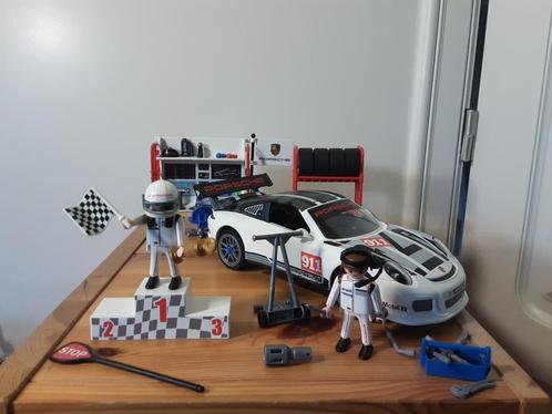 Playmobil Porsche 911 zoekt rallypiloot, Kinderen en Baby's, Speelgoed | Playmobil, Zo goed als nieuw, Complete set, Ophalen of Verzenden