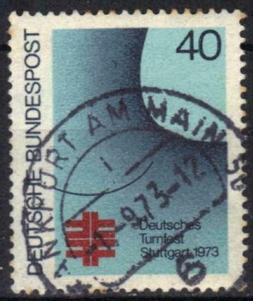 Duitsland Bundespost 1973 - Yvert 613 - Gymnastiek (ST)