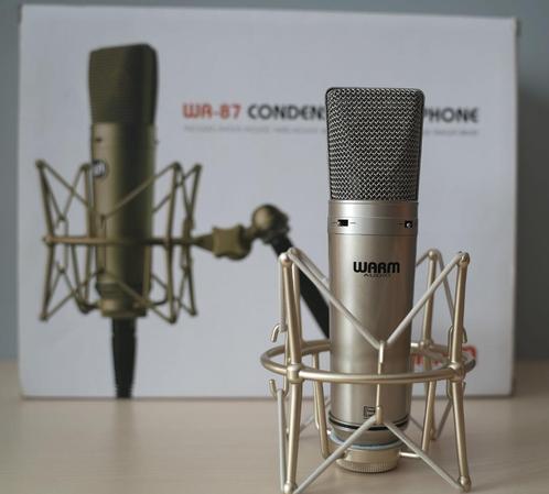 Warm Audio condensator microfoon, Musique & Instruments, Microphones, Comme neuf, Micro studio, Enlèvement