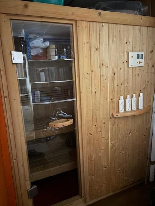 Infraroodsauna Smartplus van het gerenommeerde merk Klafs, Sport en Fitness, Sauna, Zo goed als nieuw, Complete sauna, Infrarood