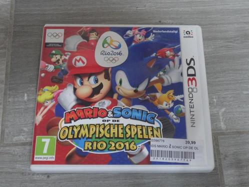 Mario & Sonic At The Rio 2016 Olympic Games Nintendo 3DS, Games en Spelcomputers, Games | Nintendo 2DS en 3DS, Zo goed als nieuw