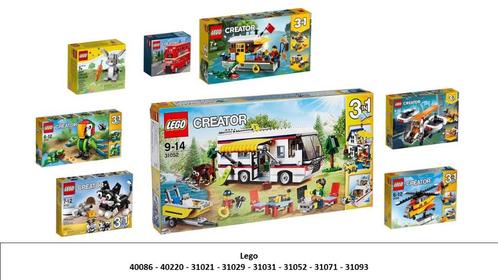 Lego Creator & Creator 3in1, Enfants & Bébés, Jouets | Duplo & Lego, Comme neuf, Lego, Ensemble complet, Enlèvement ou Envoi
