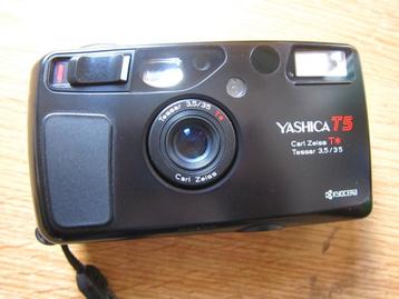 appareil photo Yashica T5 Tessar 35mm Zeiss - point shoot
