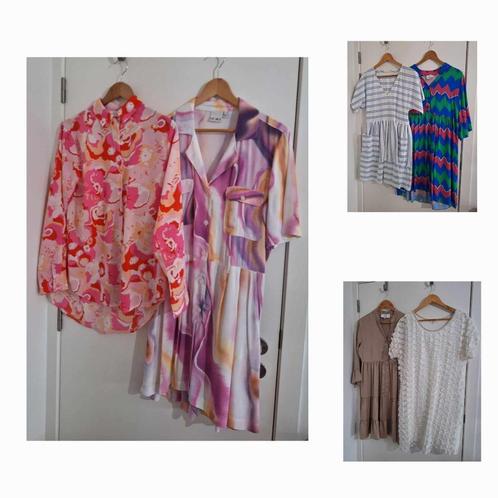 kleurijke kleedjes..worden samen verkocht,16 stuks, Kleding | Dames, Jurken, Zo goed als nieuw, Maat 36 (S), Overige kleuren, Ophalen