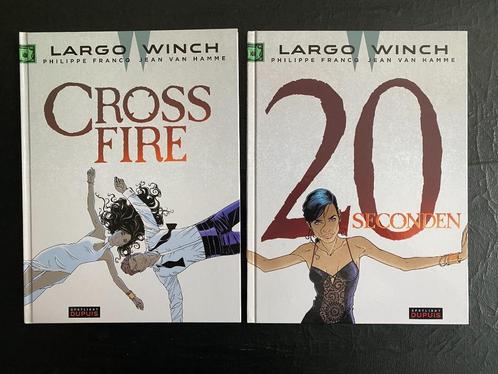 HC 19 + 20 : Largo  Winch - "CROSS FIRE" en "20 SECONDEN", Livres, BD, Comme neuf, Plusieurs BD, Enlèvement ou Envoi