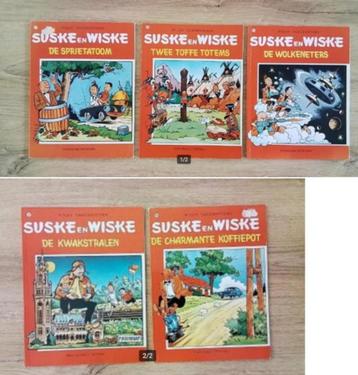 4 strips Suske en Wiske: nr 99, 106, 107 en 108