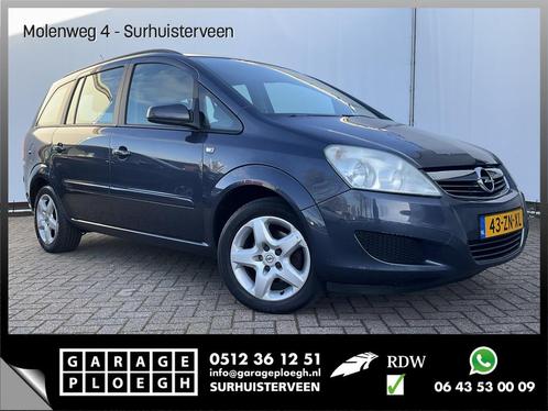 Opel Zafira 7-Pers 1.6 Business 7p. Airco Cruise Trekhaak, Auto's, Opel, Bedrijf, Zafira, ABS, Airbags, Airconditioning, Alarm