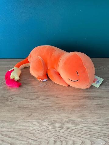 Pokémon knuffel slapende Charmander 40 cm groot