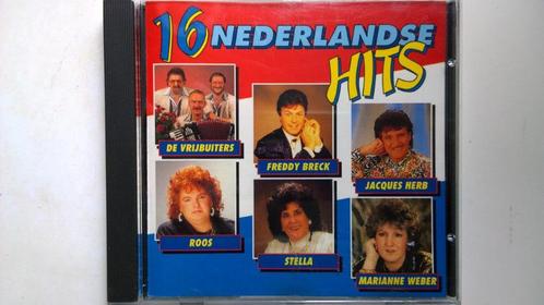 16 Hollandse Hits, CD & DVD, CD | Compilations, Comme neuf, En néerlandais, Envoi