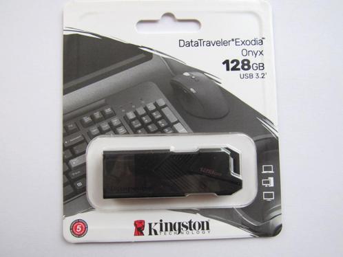 Clé USB 3.2 Kingston 128 Go neuve, Informatique & Logiciels, Clés USB, Neuf, 128 GB, Enlèvement ou Envoi