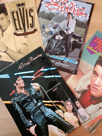 Elvis Presley 4 calendars 1992/1998/1999/2005